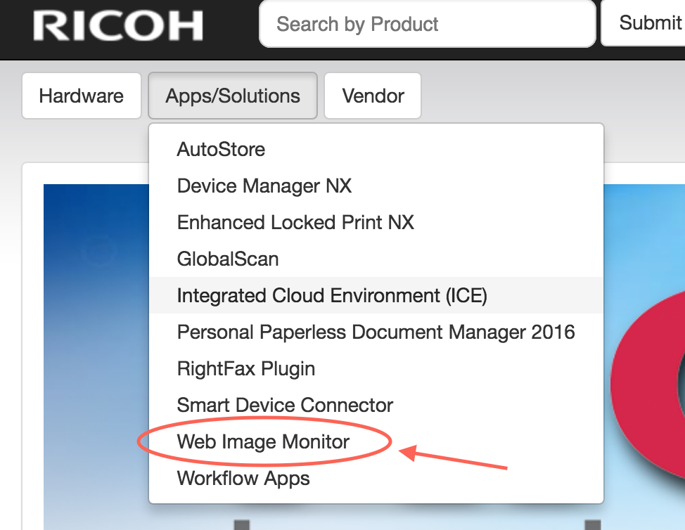 ricoh address book server