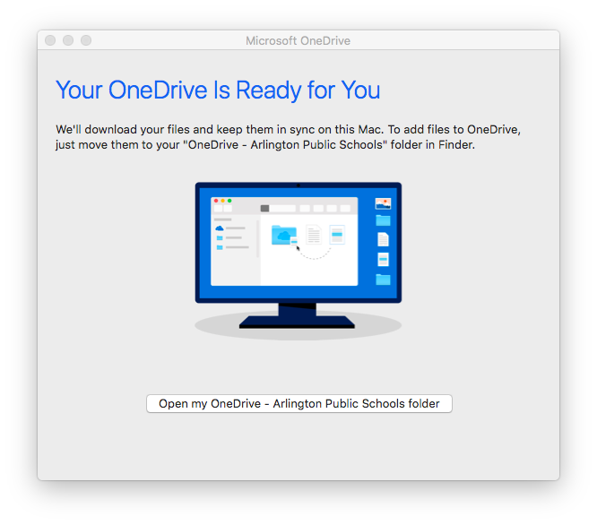 onedrive mac 10.13