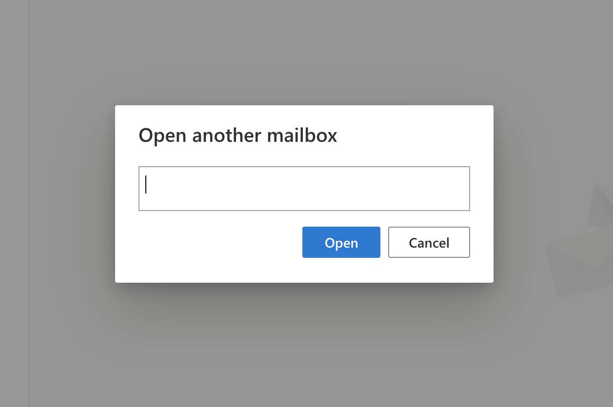 How To Open Another Mailbox APS Service Support Center (2847)